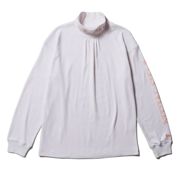 ニューエラ NEW ERA ゴルフ Womens 長袖 ハイカラー ウォーム Tシャツ Sleeve Logo オフホワイト レディース 14326362