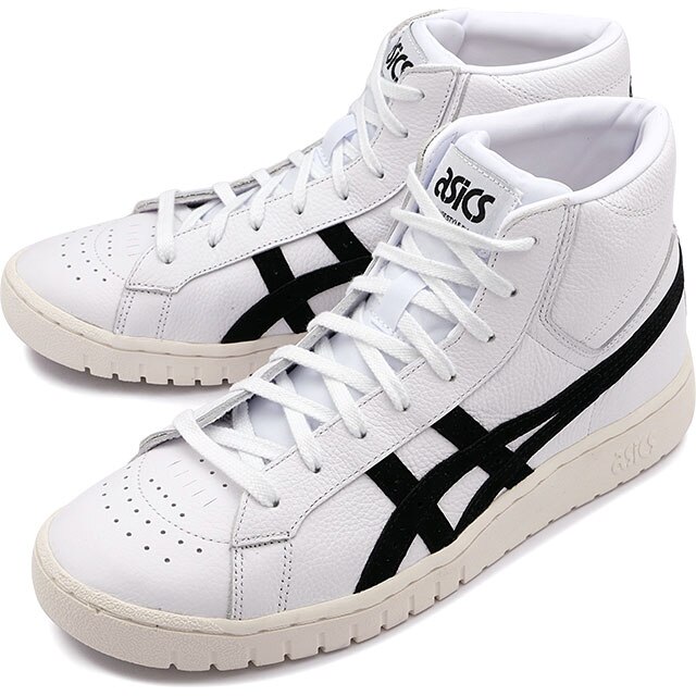 スニーカー ゲルピーティージー エムティー [1201A524-101] ポイントゲッター ミッドカット WHITE/BLACK