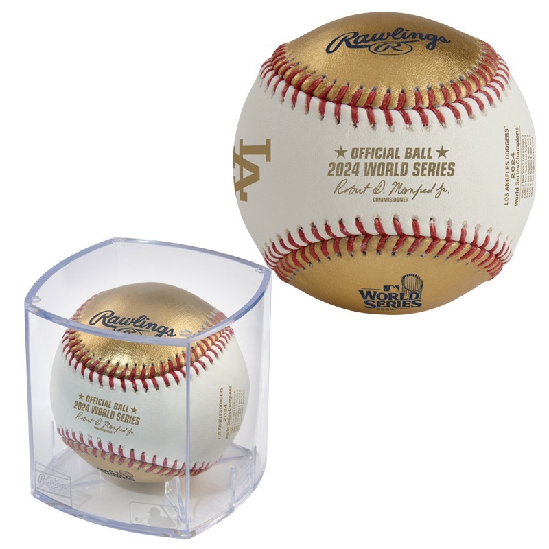 2024 ワールドシリーズ 優勝記念球(ロサンゼルス ドジャース) ボール Ball MLB ケース入り 24AW (WSBB24CHMP)