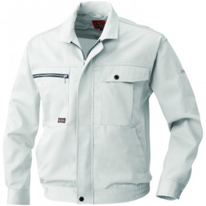 桑和 1993 長袖ブルゾン Mサイズ シルバーグレー(22) BULL WORKS