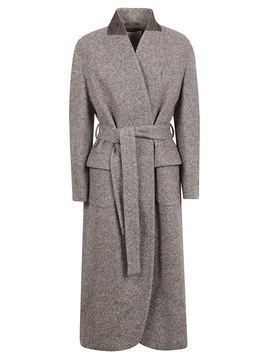 BRUNELLO CUCINELLI Women Coats MG5319932 C6321 Grey
