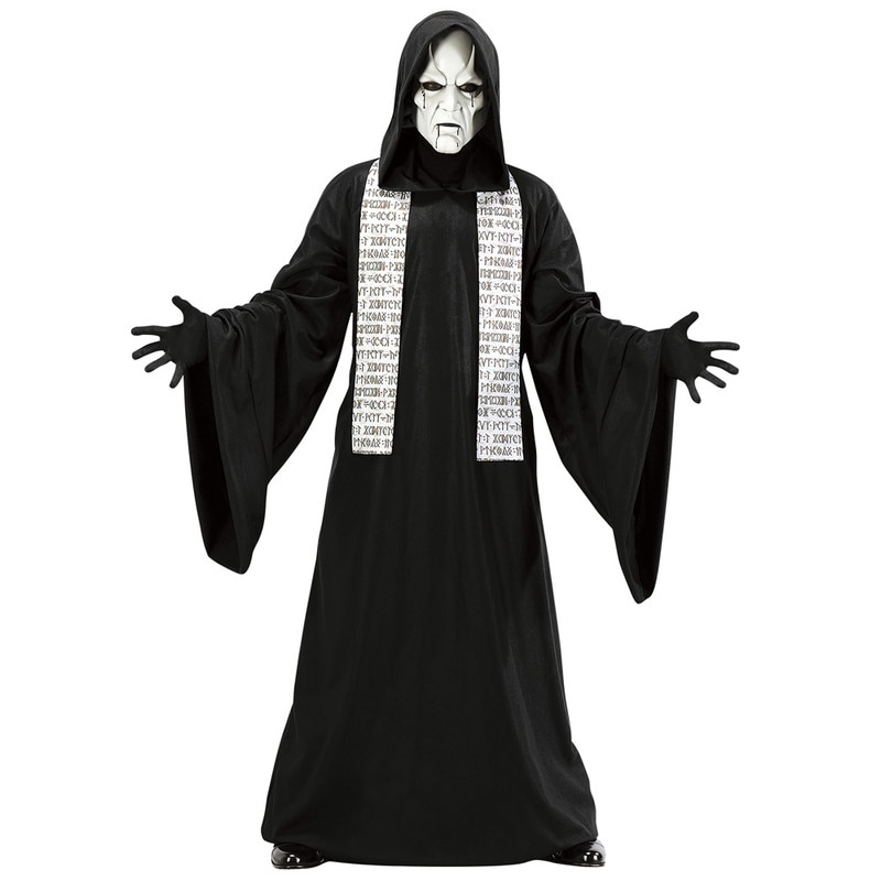コスプレ 仮装 ファントムマイム 大人用 【 コスプレ 衣装 ハロウィン 仮装 コスチューム ゴースト 怖い 男性用 パーティーグッズ メンズ ホラー 死神 リーパー 余興 】