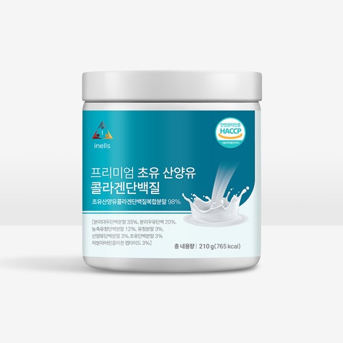 이넬스 프리미엄 초유산양유 콜라겐 단백질210gX3
