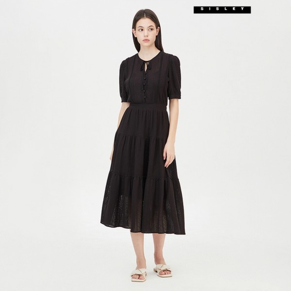 [シスレー] シスレーハイビスレースシャーリングワンピースSAOP33431