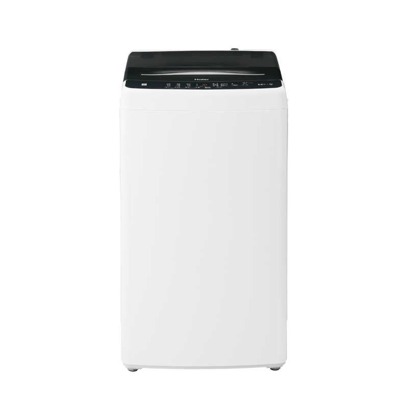 Haier ハイアール 全自動洗濯機 JW-U55B(K) 5.5kg しわケア 除菌 時短洗濯 ブラック
