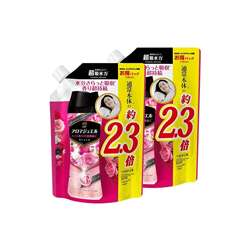 【即納】【まとめ買い】 レノア アロマジュエル 香り付け専用ビーズ アンティークローズ&フローラル