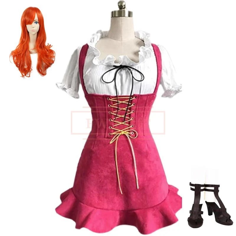 ワンピース ONE PIECE ナミ コスプレ衣装 靴 コスチューム 演出服 アニメ ゲーム