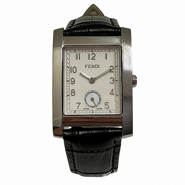 フェンディ FENDI クラシコ スモセコ 7000G クォーツ 腕時計 メンズ 【中古】