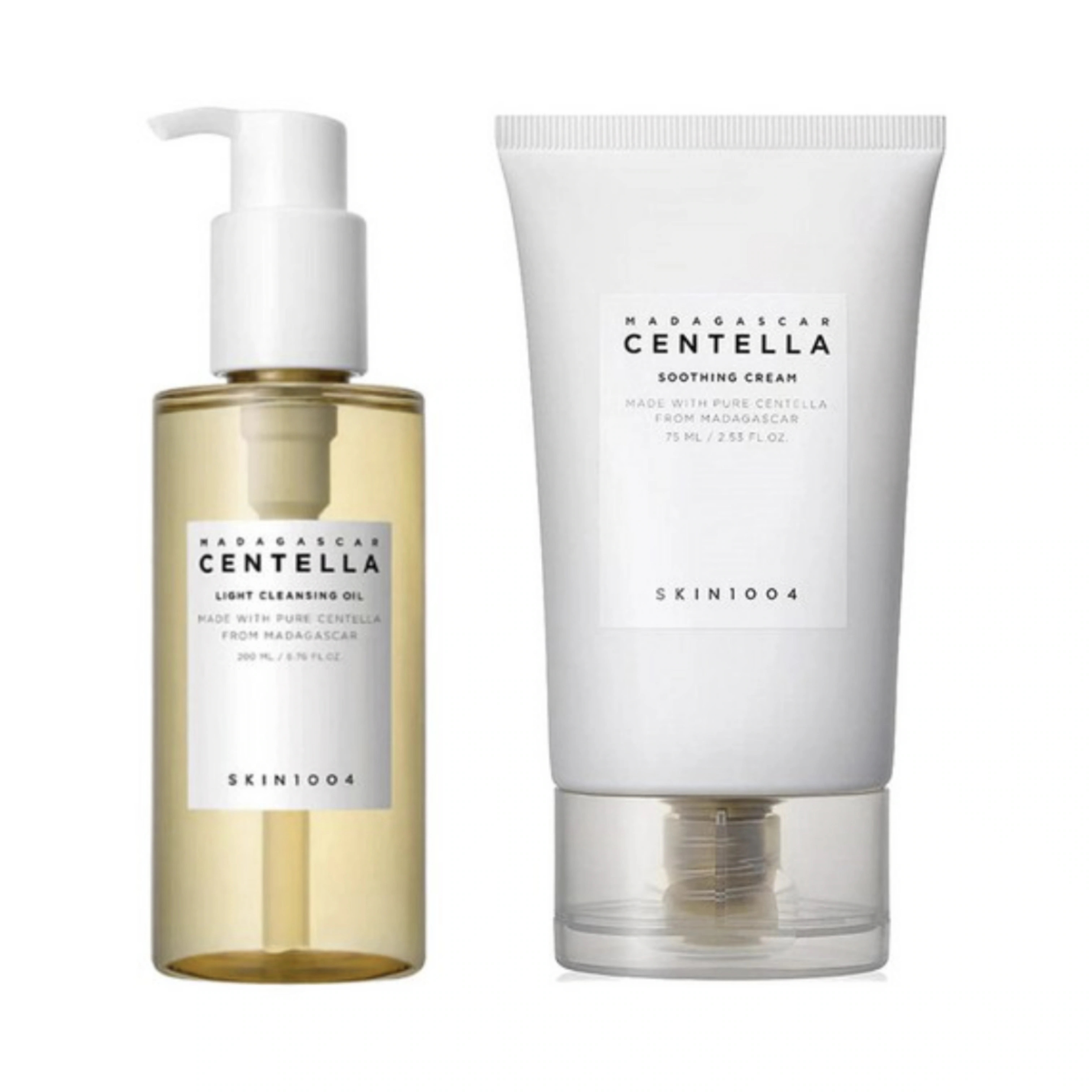 マダガスカル センテラ ライト クレンジングオイル 200ml + スージングクリーム 75ml