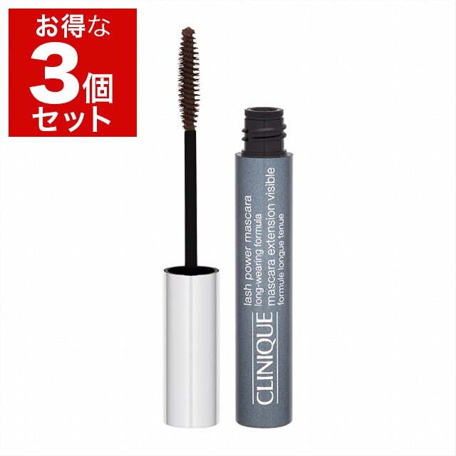 [3個SET] クリニーク ラッシュ パワー マスカラ ロング ウェアリング 6ml x 3 04