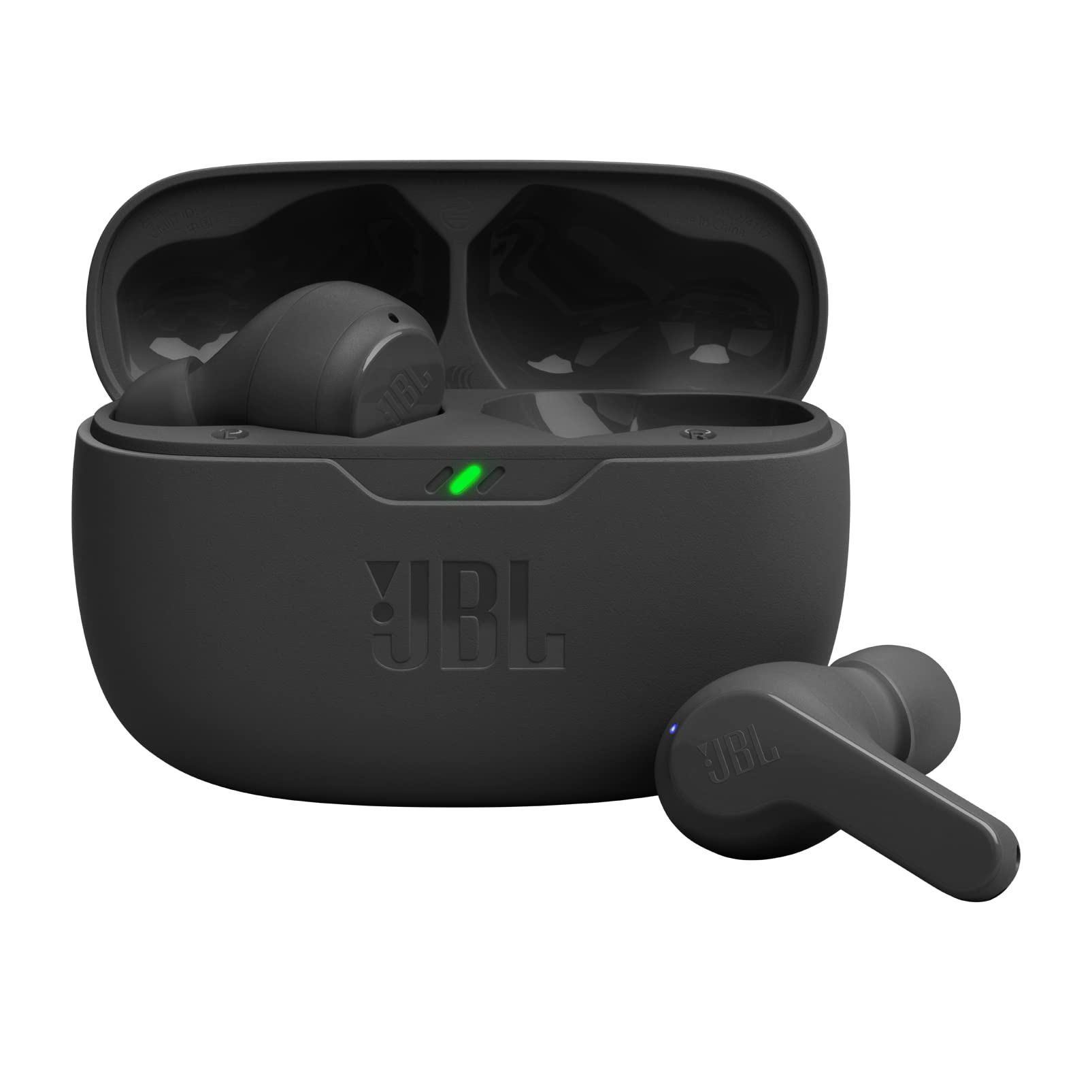 【JBL公式限定】JBL WAVE BEAM 完全ワイヤレスイヤホン IP54防水防塵 外音取込 BASSサウンド アプリ Bluetooth (ブラック)