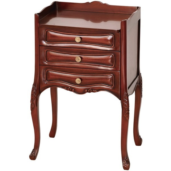 28597 ルイ 3段チェスト メーカー直送