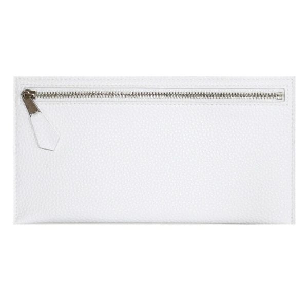 ワークス 化粧品 IT小物収納用 スリムポーチ 6280 ホワイト