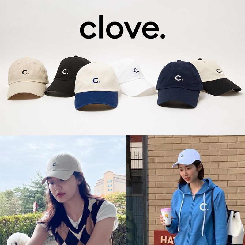 [韓国芸能人着用] cloveボールキャップ (6color)