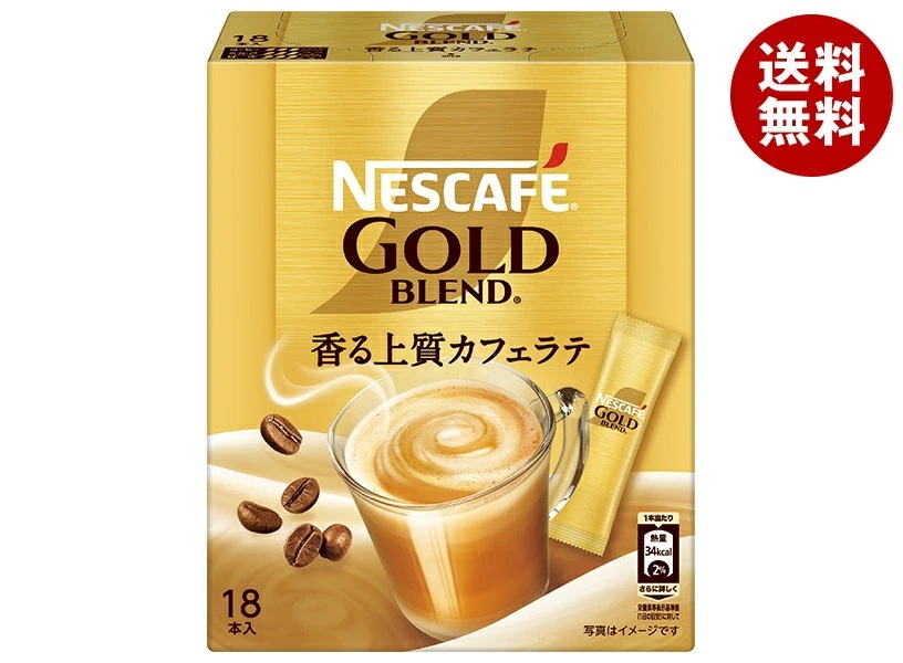 ネスレ日本 ネスカフェ ゴールドブレンド スティックコーヒー (7g×18P)×12箱入×(2ケース)