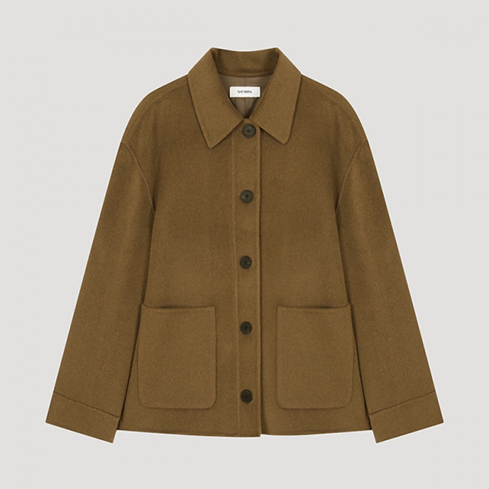 (シーズ・ミス) ウールカラーハンドメイドジャケット_SWHJKO42010