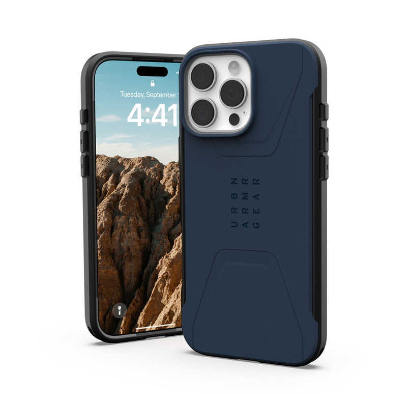 UAG　iPhone 16 Pro Max 耐衝撃ケース MAGSAFE対応 CIVILIAN マラード　UAG-IPH24LA-CMS-ML