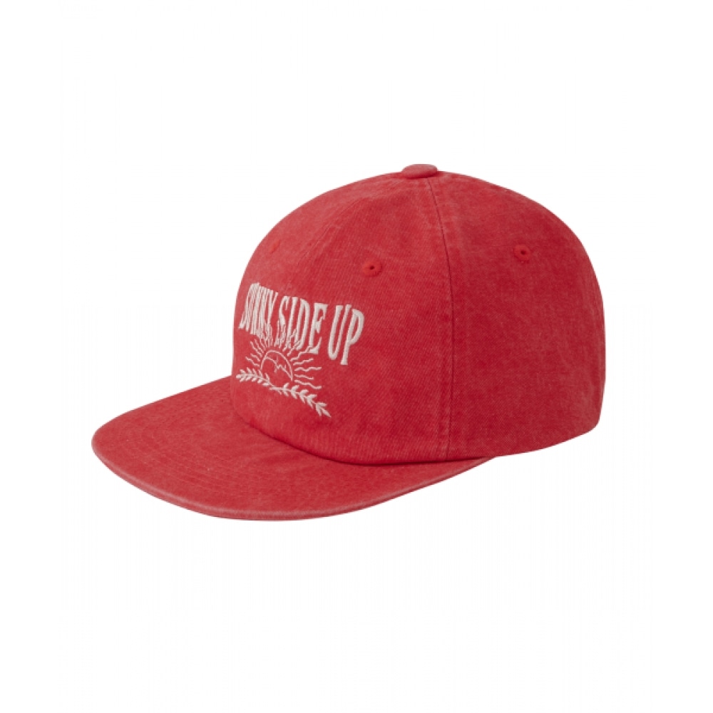 TAKEASY レガシー SSU ディープボールキャップ (ピグメントレッド)