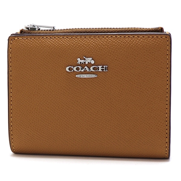 二つ折り財布 レディース Wallet ライトサドル CR983 SV QD ギフトラッピング無料