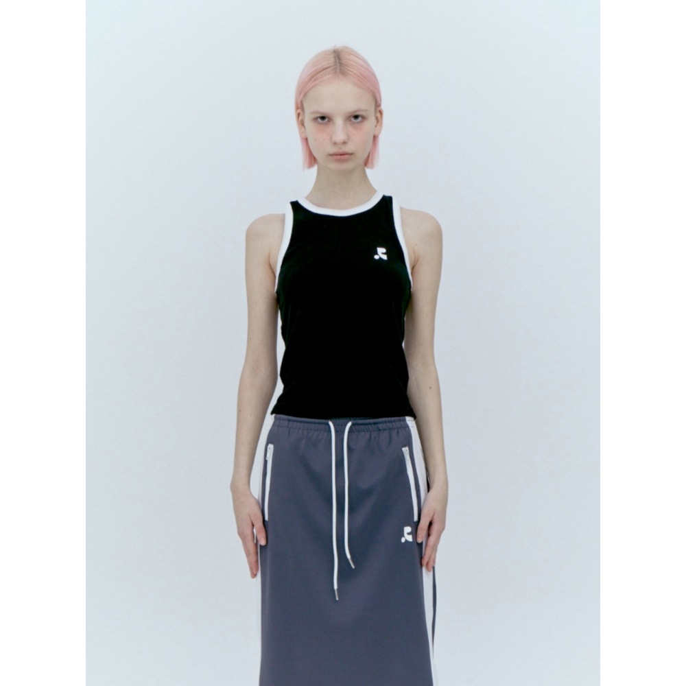 レスト&レクリエーションレーサータンクトップブラック