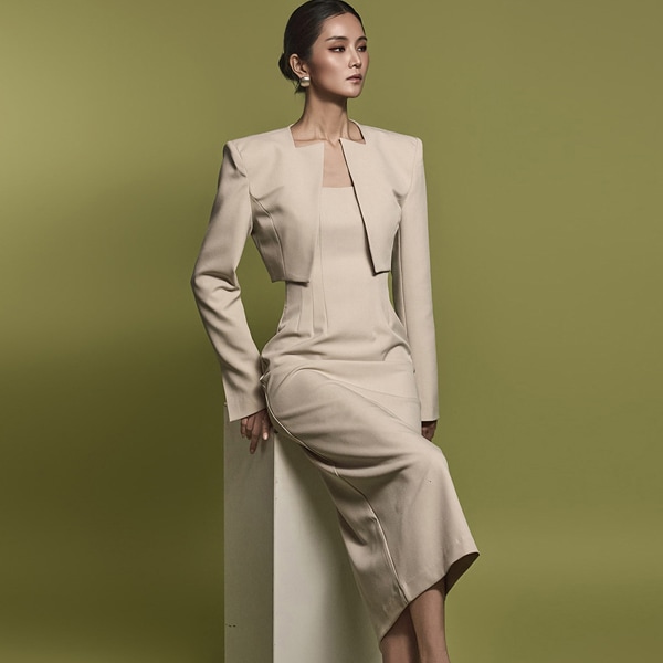 TP9161 ジャケット ワンピース セット