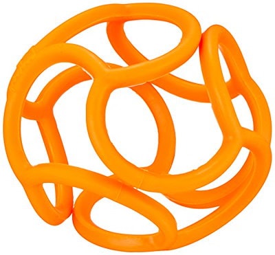 他サイト： ボリィ はじめてボール 歯がため にぎって かじって ひっぱって 安心素材 オレンジの商品画像