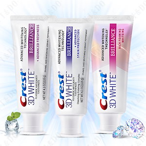 正規品保証大人気 ホワイトニング 歯磨き粉 3Dホワイト美白 口臭予防 116g*3本セット 歯磨き粉 ホワイトニング