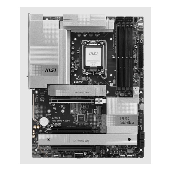 Intel Z890 チップセット搭載 ATX マザーボード PRO Z890-A WIFI