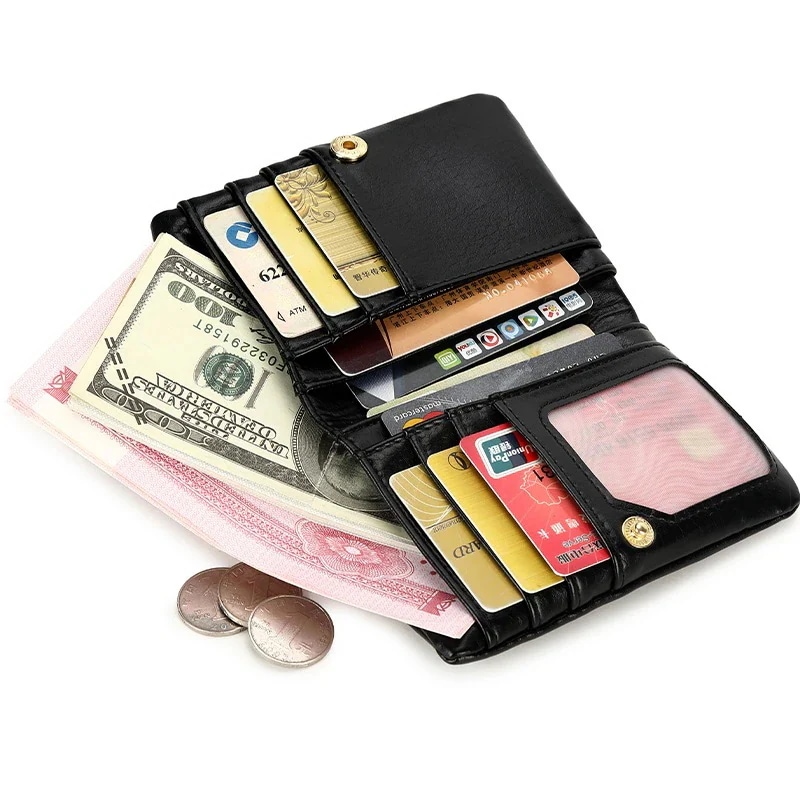 【超お得1つ買うと10個もらえる】超人気 2025年 レディース シンプル 無地 ダイヤモンド 大容量 三つ折り財布 複数カード入れ 韓国風 小さくて新鮮なショート小銭入れ 82,492円