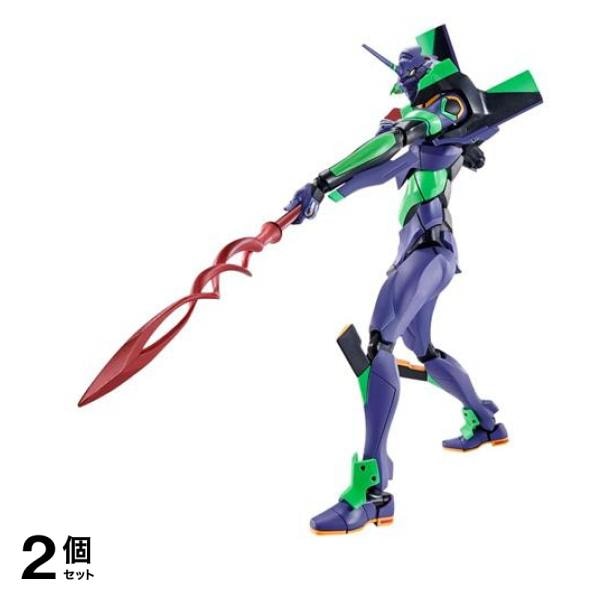 フィギュア ROBOT魂 SIDE EVA エヴァンゲリオン初号機+カシウスの槍(リニューアルカラー) 170mm 2個セット