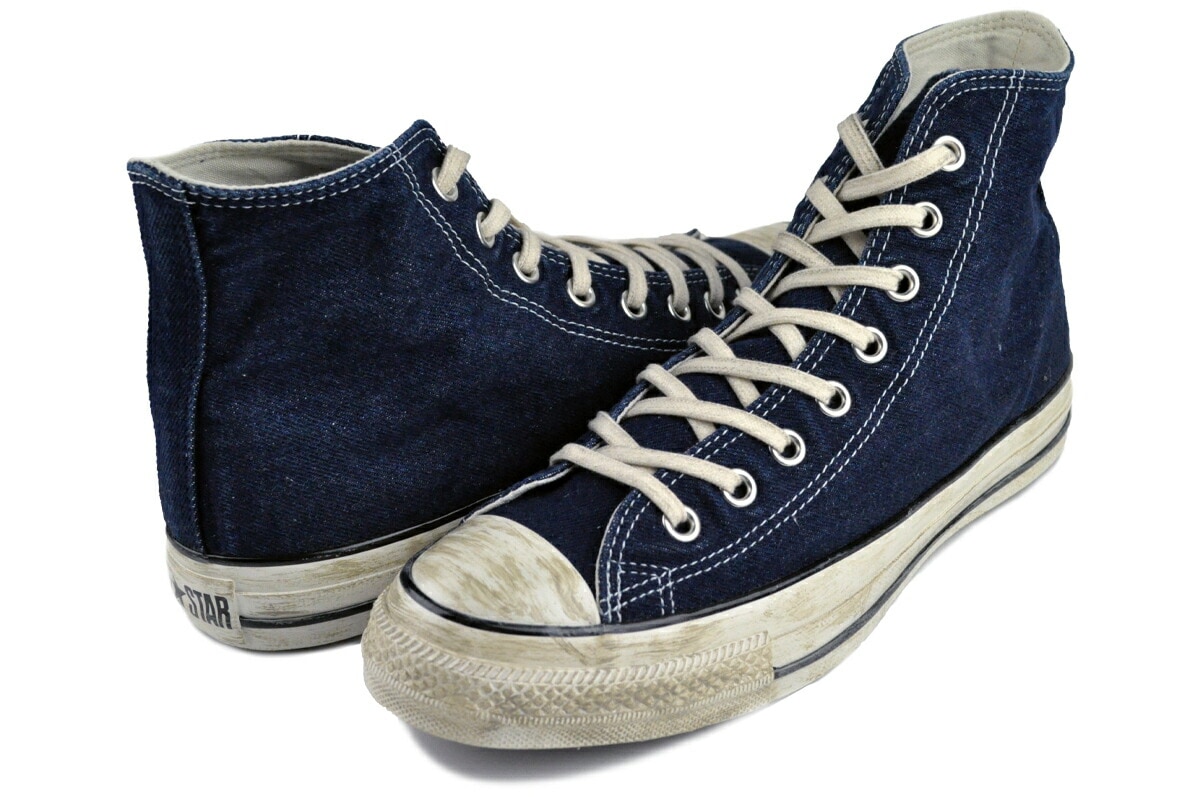 エイジド フェイデッドデニム AG ハイ ネイビー 1se566