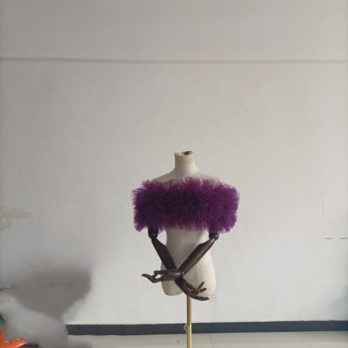 ウエディングドレスオフショルダー　色直し　サイズ調整可能 7,731円