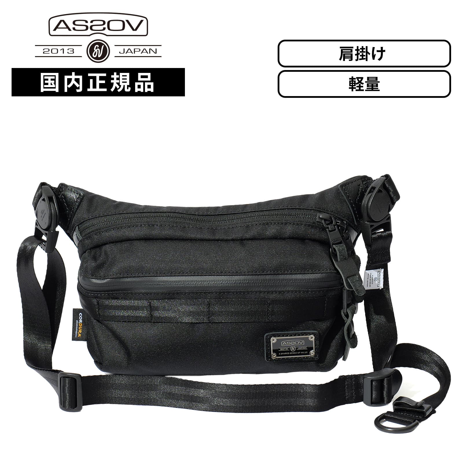 バッグ ショルダーバッグ CORDURA DOBBY 305D FANNY PACK メンズ レディース 軽量 大容量 ブランド 肩掛け 斜め掛け 通勤 通学 ビジネスバッグ 旅行 大きめ シンプル