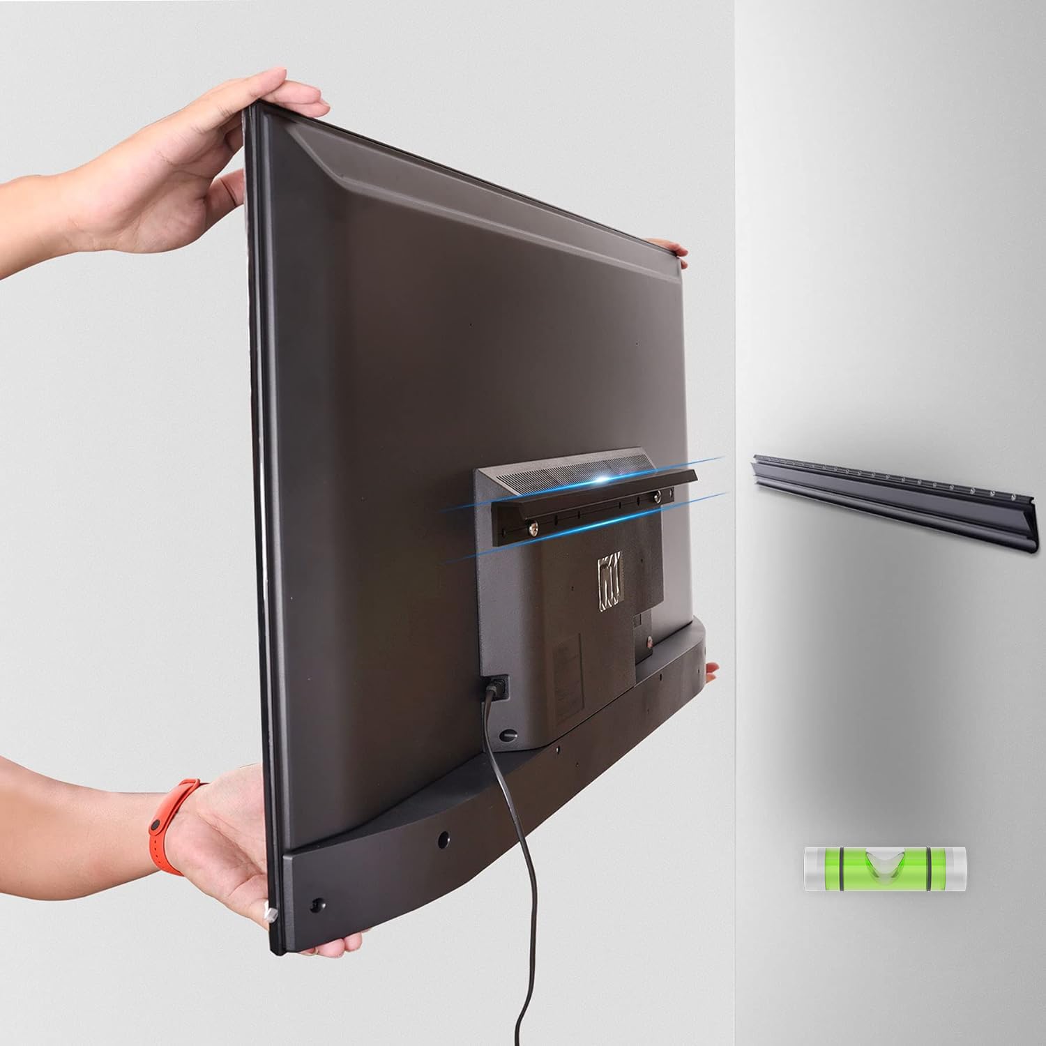 間柱不要 乾式壁用テレビマウント 26~55インチのテレビ用 テレビの壁掛けブラケット VESA最大400x400mm 最大80ポンド ユニバーサルフィット ほとんどのLED/LC 47903