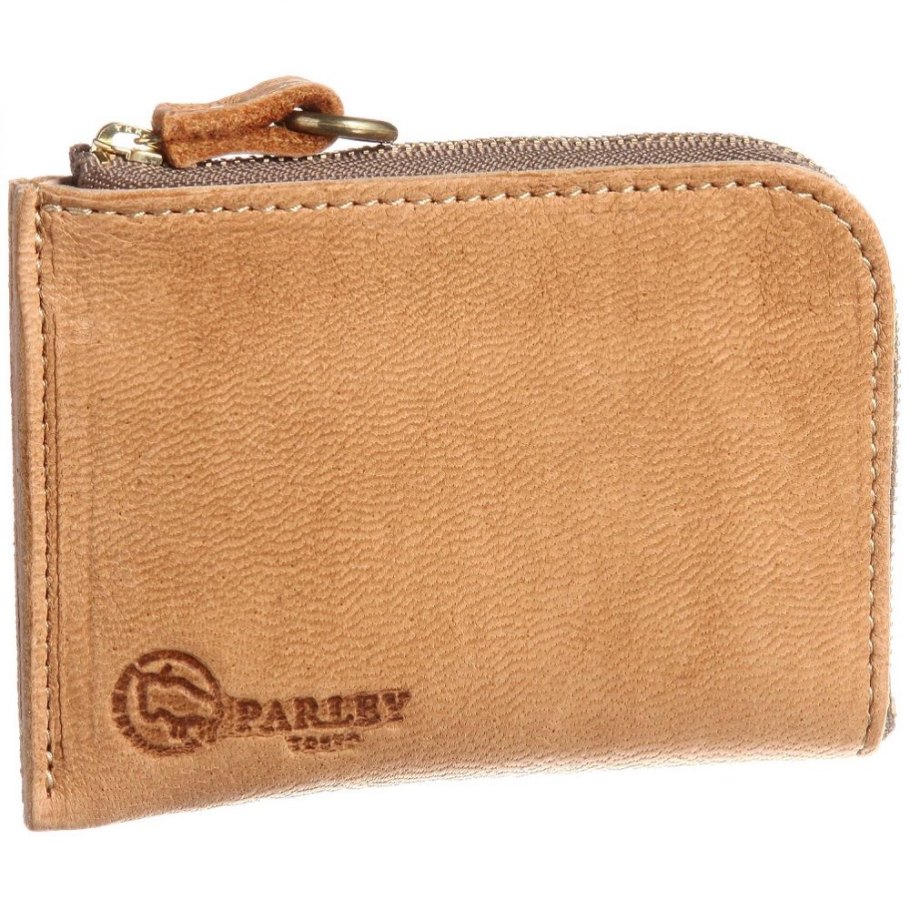 PARLEY（パーリィー） エルク 天然鹿革 L型 財布 ウォレット コンパクト CA キャメル FE-07