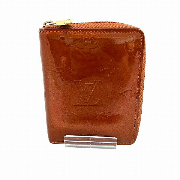 ルイヴィトンヴェルニ ブルーム M91152 ラウンドファスナー 2つ折り財布 【中古】