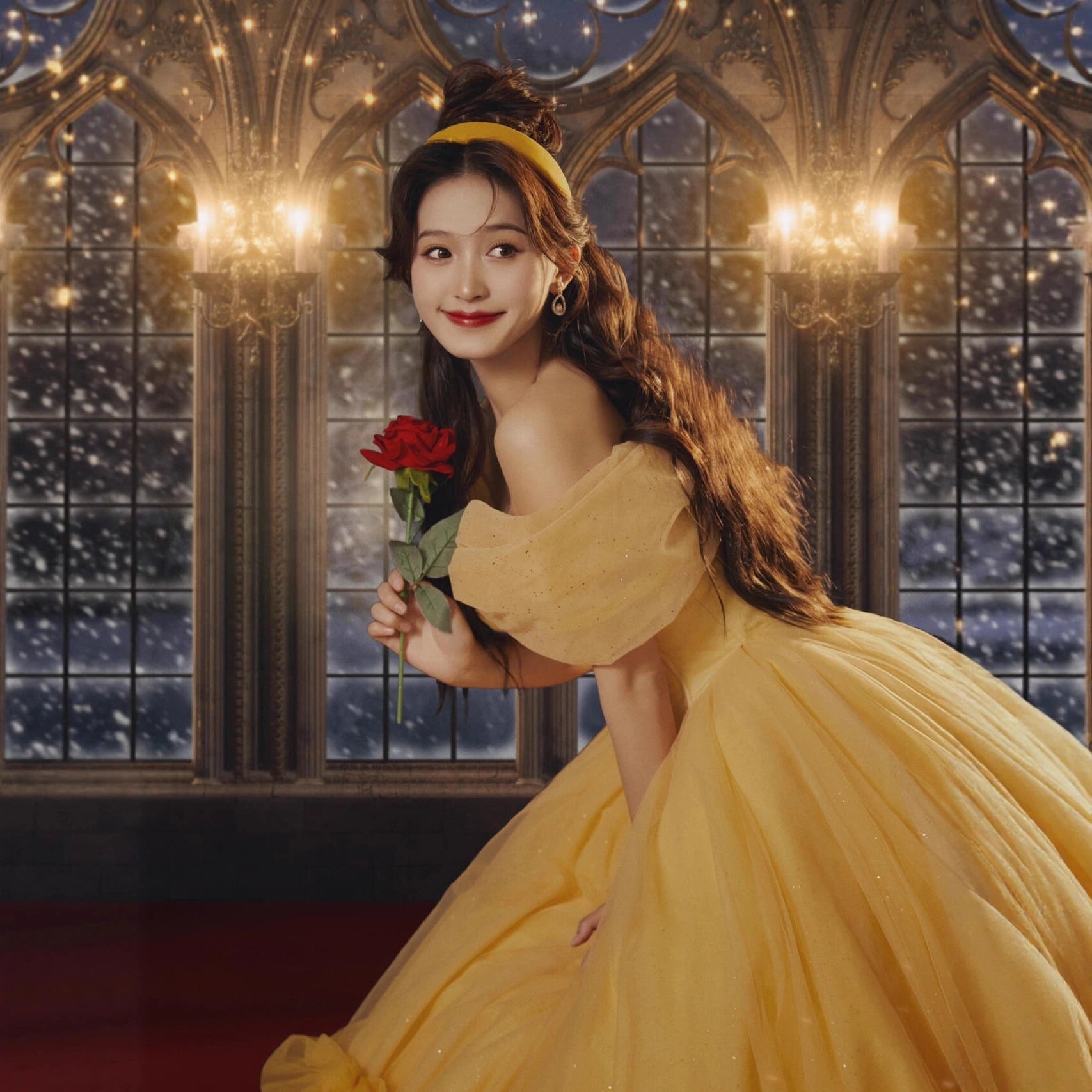 【最安値に挑戦】【人気商品】【高級宴会ドレス】イエロー レディースイブニングドレス 2026 新作オフショルダー リーズナブルラグジュアリー ドリーミープリンセススタイルフレンチウェディングドレス風 5,825円