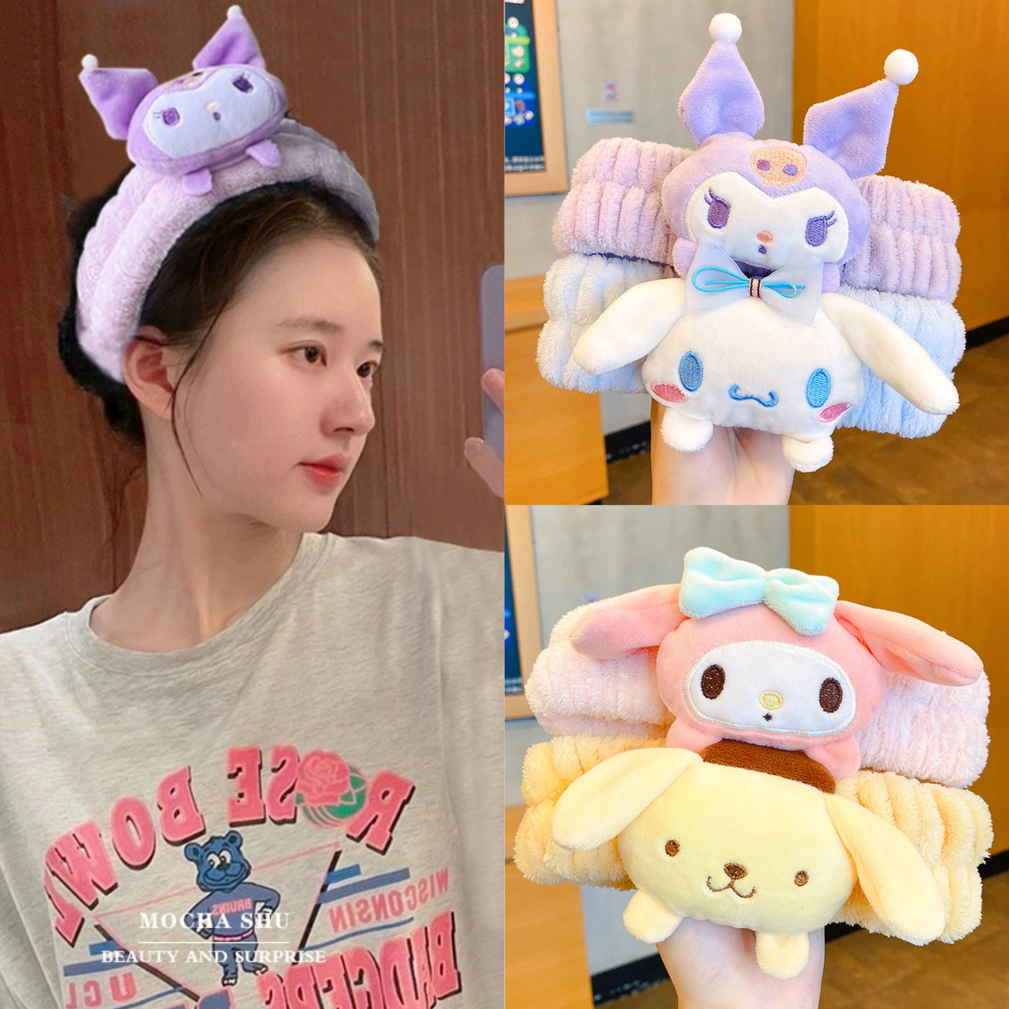 卸売リンク: 1つ買うと10個もらえる 新品 ins【3日出荷】ヘアバンド カチューシャ ヘアバンド リブ ワイド サンリオ イチゴ熊 幅広 無地 シンプル ブラック ボルドー ホワイト グレー 韓