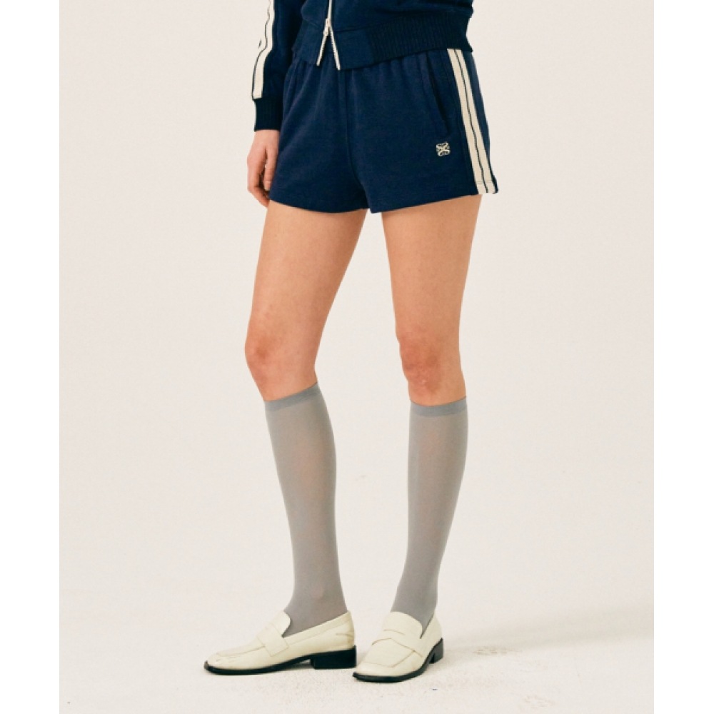 SATUR (W) Lawton オールデイトラックショーツクラシックネイビー