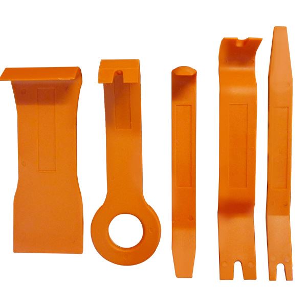 (業務用10セット) S-ROAD ハンディリムーバーセット/作業工具 (5本組×10セット) ナイロン製 SRO-RM5 オレンジ (DIY用品/大工道具)