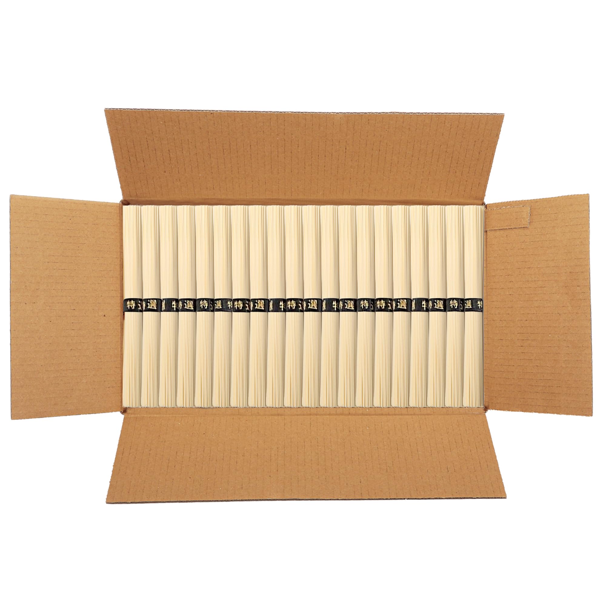 【麺屋 佳喜庵】島原素麺 訳あり 不揃い（50gx160束 8.0kg/簡易箱入り）そうめん お徳用 少し太麺 [全粒粉を独自ブレンドした健康志向そうめん]