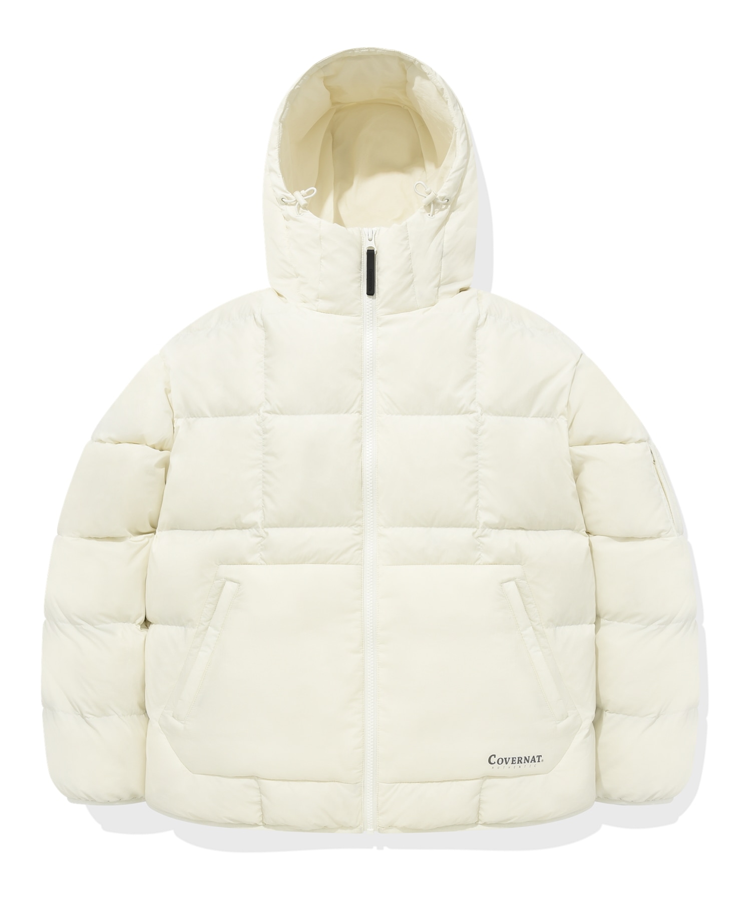 COVERNAT RDS カバーライトパーカーダウンアイボリー
