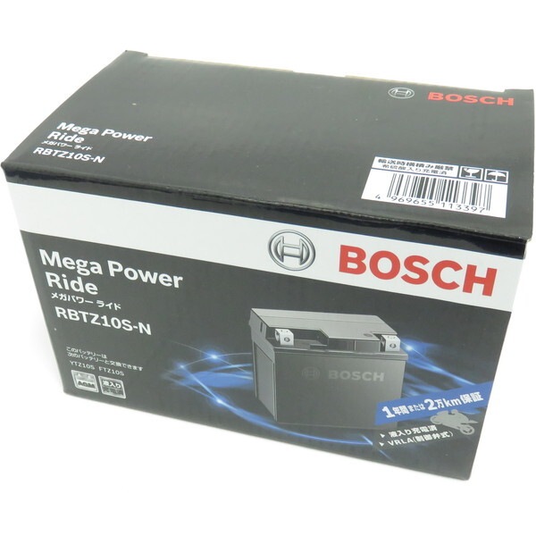 バッテリー RBTZ10S-N 液入り充電済み仕様