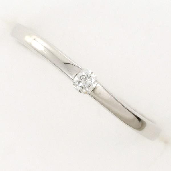PT900 プラチナ リング 指輪 9.5号 ダイヤ 0.05 総重量約2.0g ジュエリー 中古