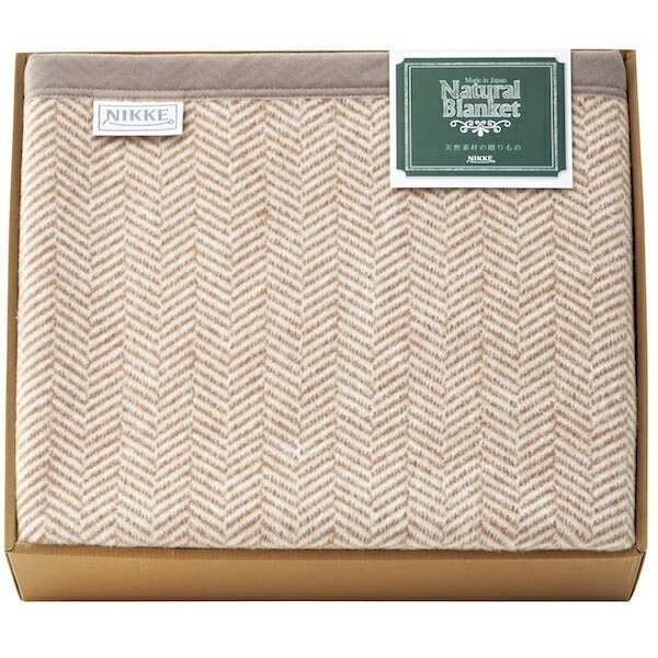 40%OFF ニッケ 洗える綿混ウール毛布（毛羽部分） RW-H92000 A3 お彼岸 敬老の日