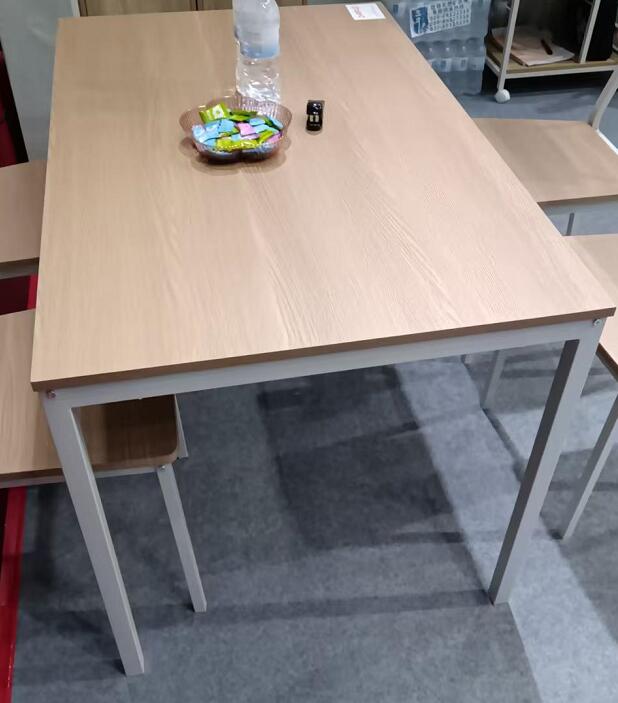 木製ナチュラルダイニングテーブルルームセットテーブル　ダイニングルーム用　コーヒーテーブル