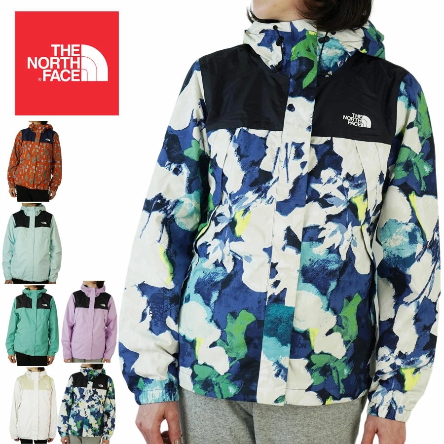 ノースフェイスTHE NORTH FACEレディース ジャケットW ANTORA JACKETウィメンズ アントラジャケットホワイト スカイブルー ブラ