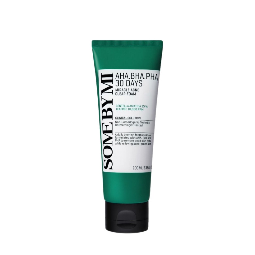 AHA BHA PHA 30デイズミラクルアクネクリアフォーム 100ml