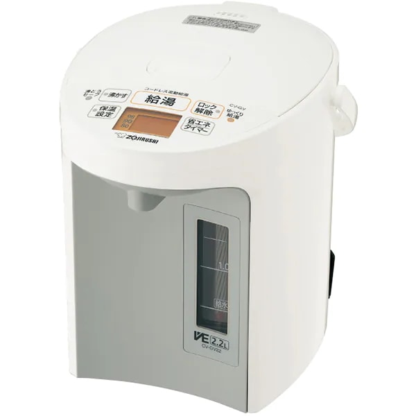 CV-GV22-WA VE電気まほうびん 2.2L ホワイト 12,865円