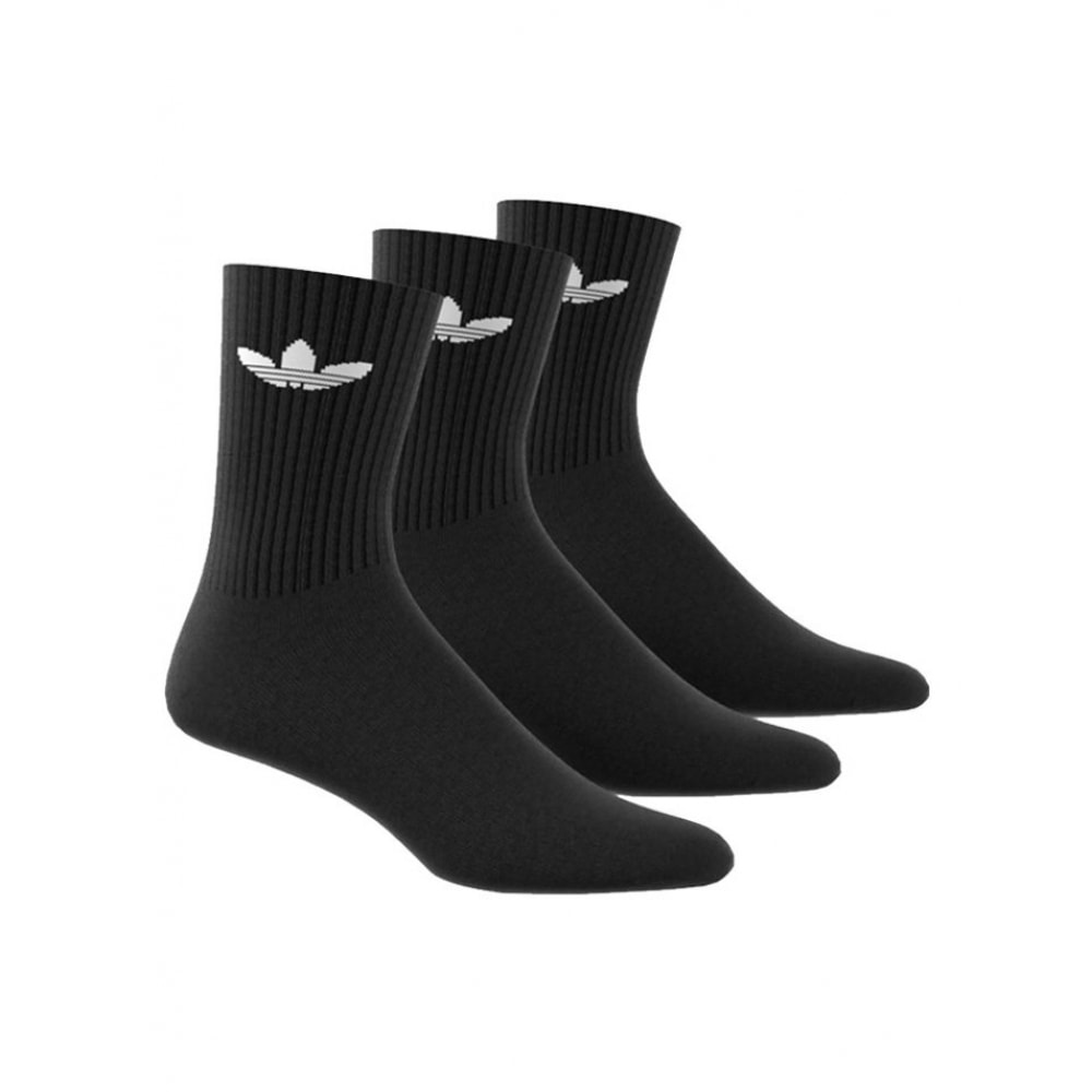 アディダストレフォイルクッションクルーソックス 3P IJ5613 スポーツソックス